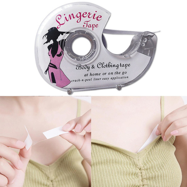 Cinta Doble Cara Para Ropa Escote
