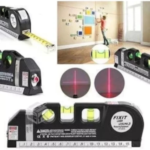 Nivel Laser Con Metro Tres Burbujas Alin