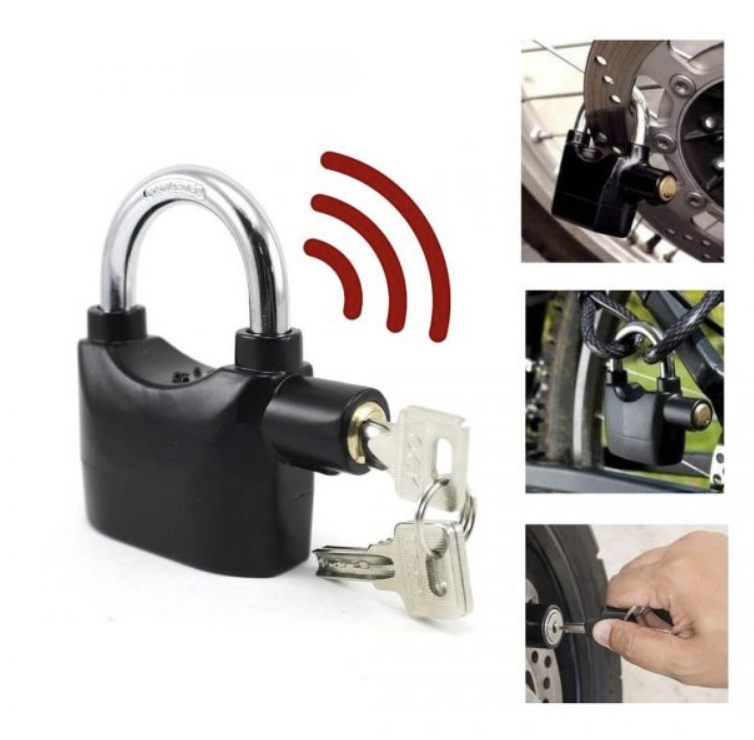 CANDADO ALARMA PARA MOTOS Y BICICLETAS - Imagen 2