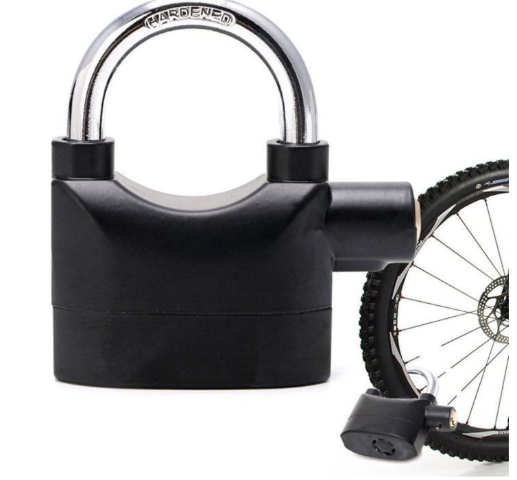 CANDADO ALARMA PARA MOTOS Y BICICLETAS