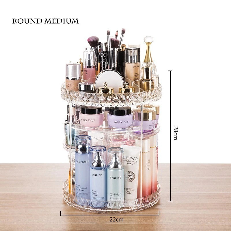 Organizador maquillaje 360°