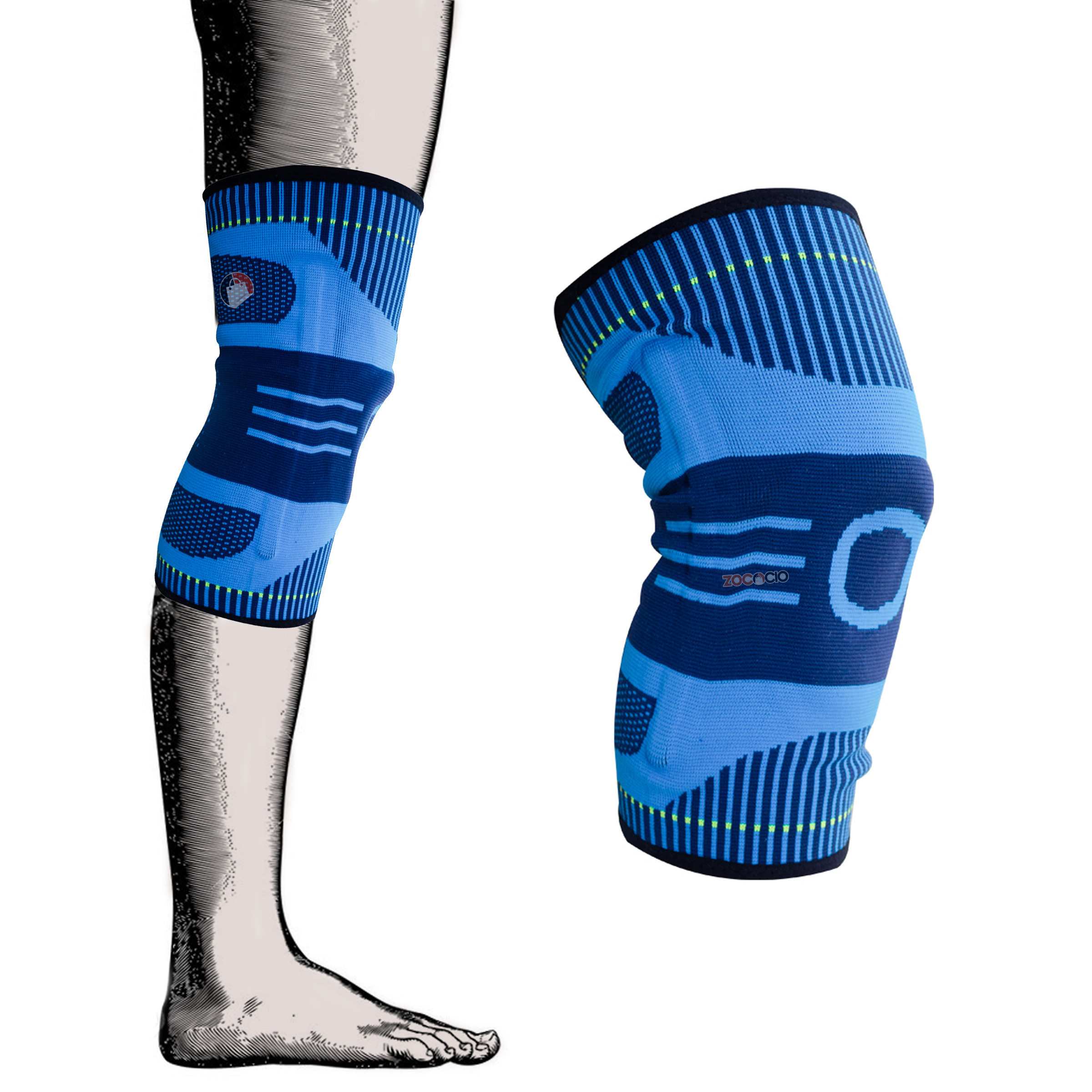 Rodillera Compresión En Gel 7821 - Imagen 2