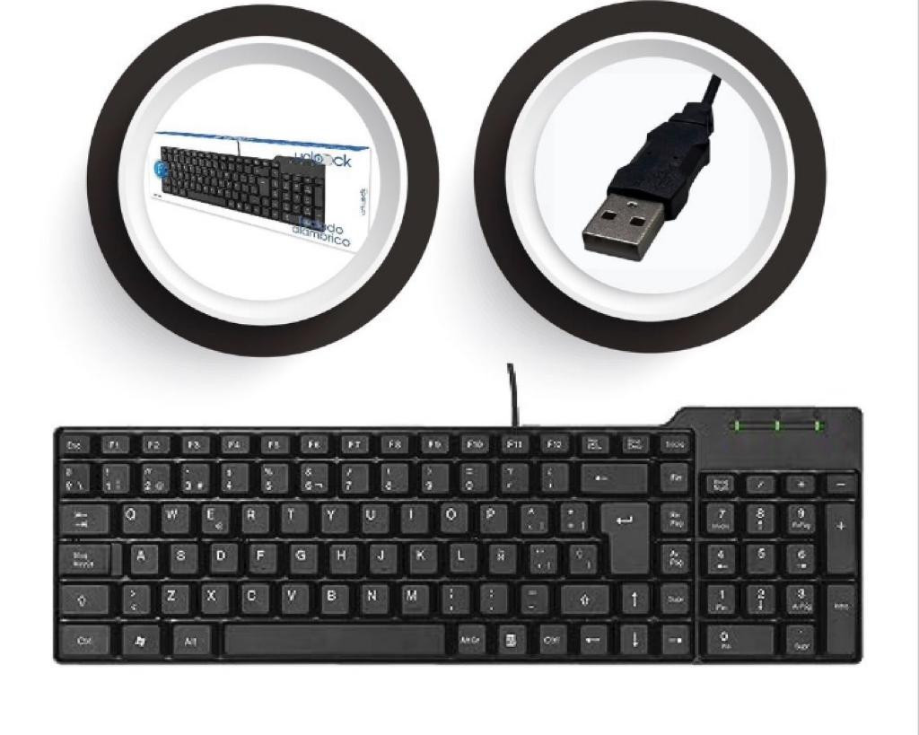 TECLADO PC ALAMBRICO