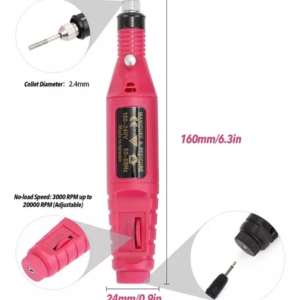 Kit pulidor de uñas eléctrico