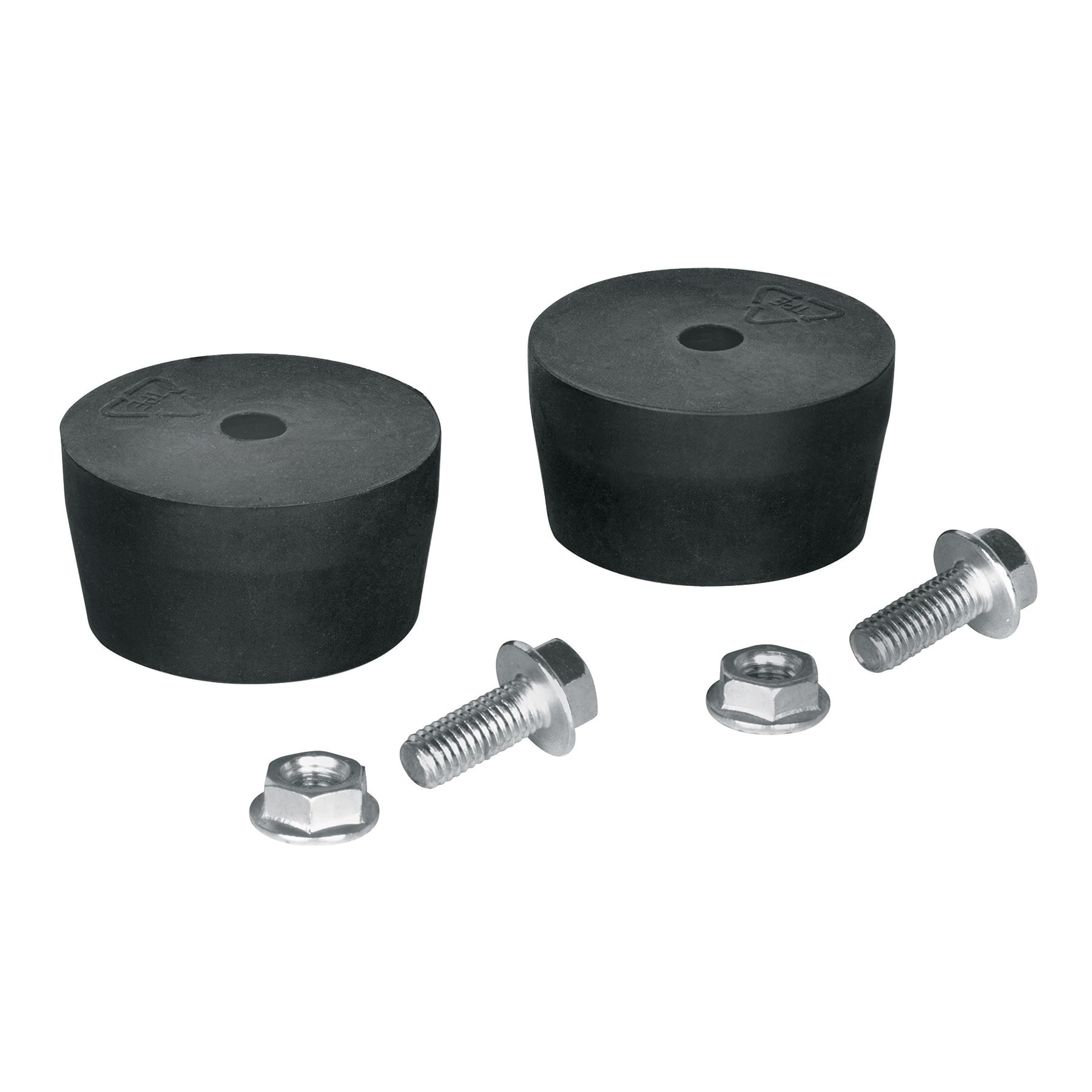 2 Patas De Goma Para Compresor Truper