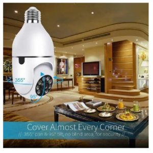 Camara Mini Bombilla Inteligente Wifi