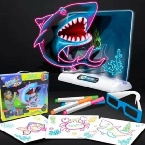 Tablero Magic Pad 3D Luz Led Dibujo