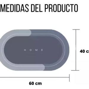 Tapete Antideslizante Baño Alfombra Duch
