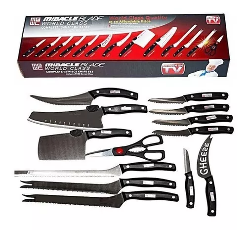 SET DE CUCHILLOS - 13 PIEZAS