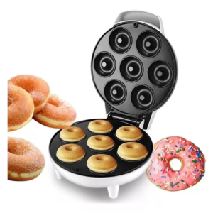 Maquina Mini 7 Donas Antiadherente Donut