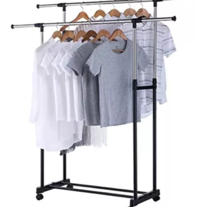 Tendedero De Ropa Doble Tubo Ropero