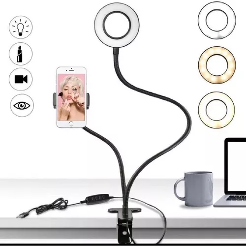 ARO LED PINZA O ESCRITORIO fm-4