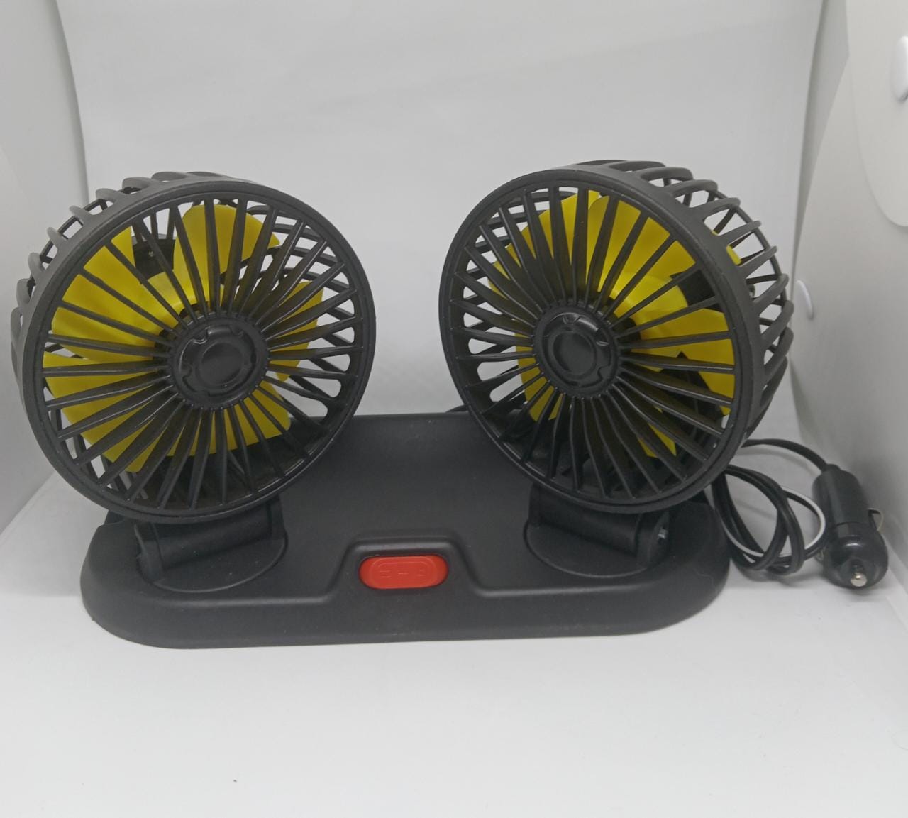 VENTILADOR PARA AUTO DOBLE CABEZAL - Imagen 2