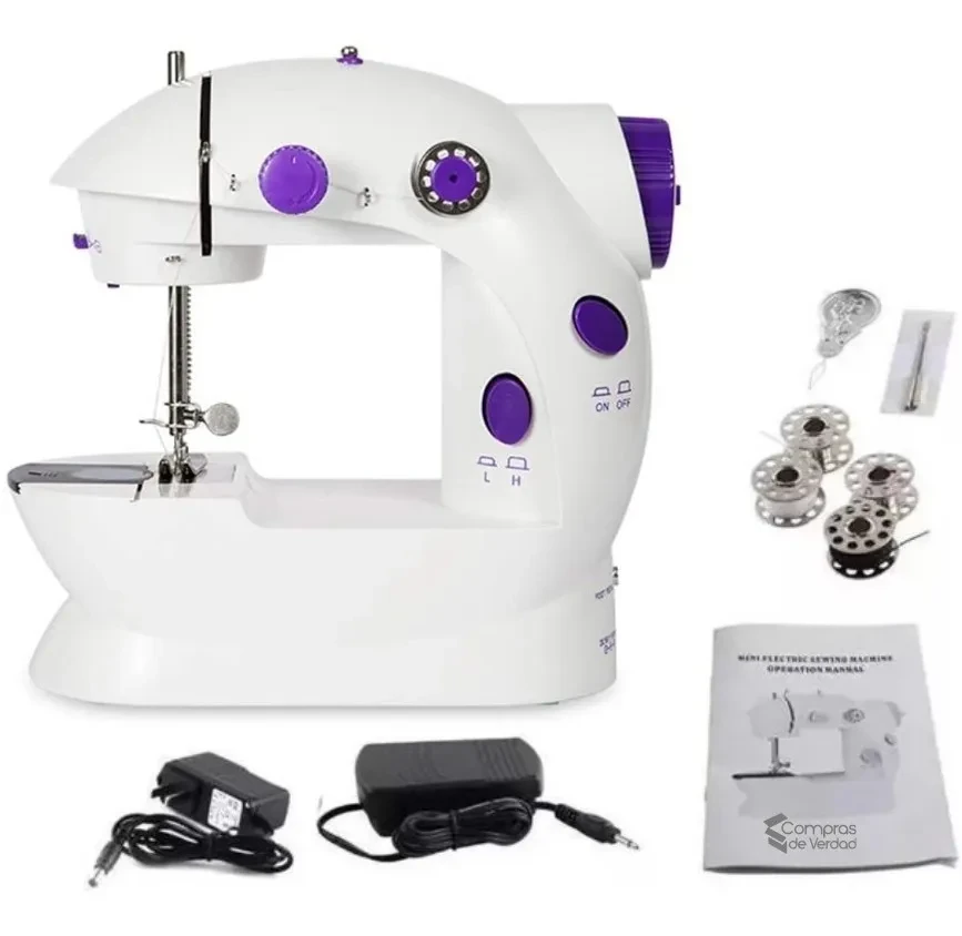Mini Maquina Coser Portátil Eléctrica