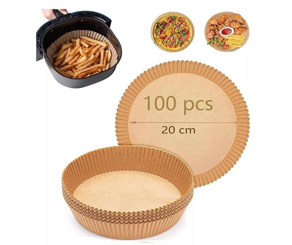 Canastilla Papel Antiadherente Air Fryer