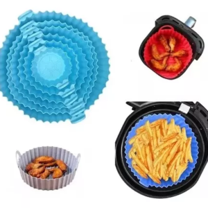 Set X6 Bandeja De Silicona Para Airfryer
