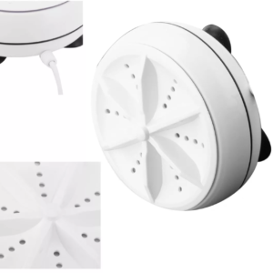 Mini Lavadora Portátil Giratoria Turbina