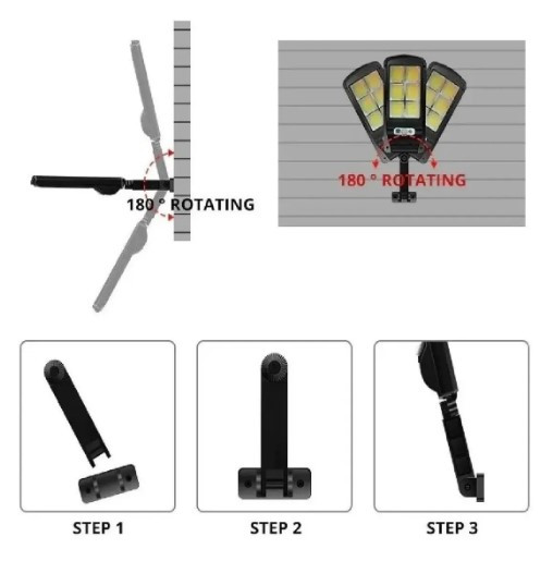 LAMPARA SOLAR CL 728 89LED