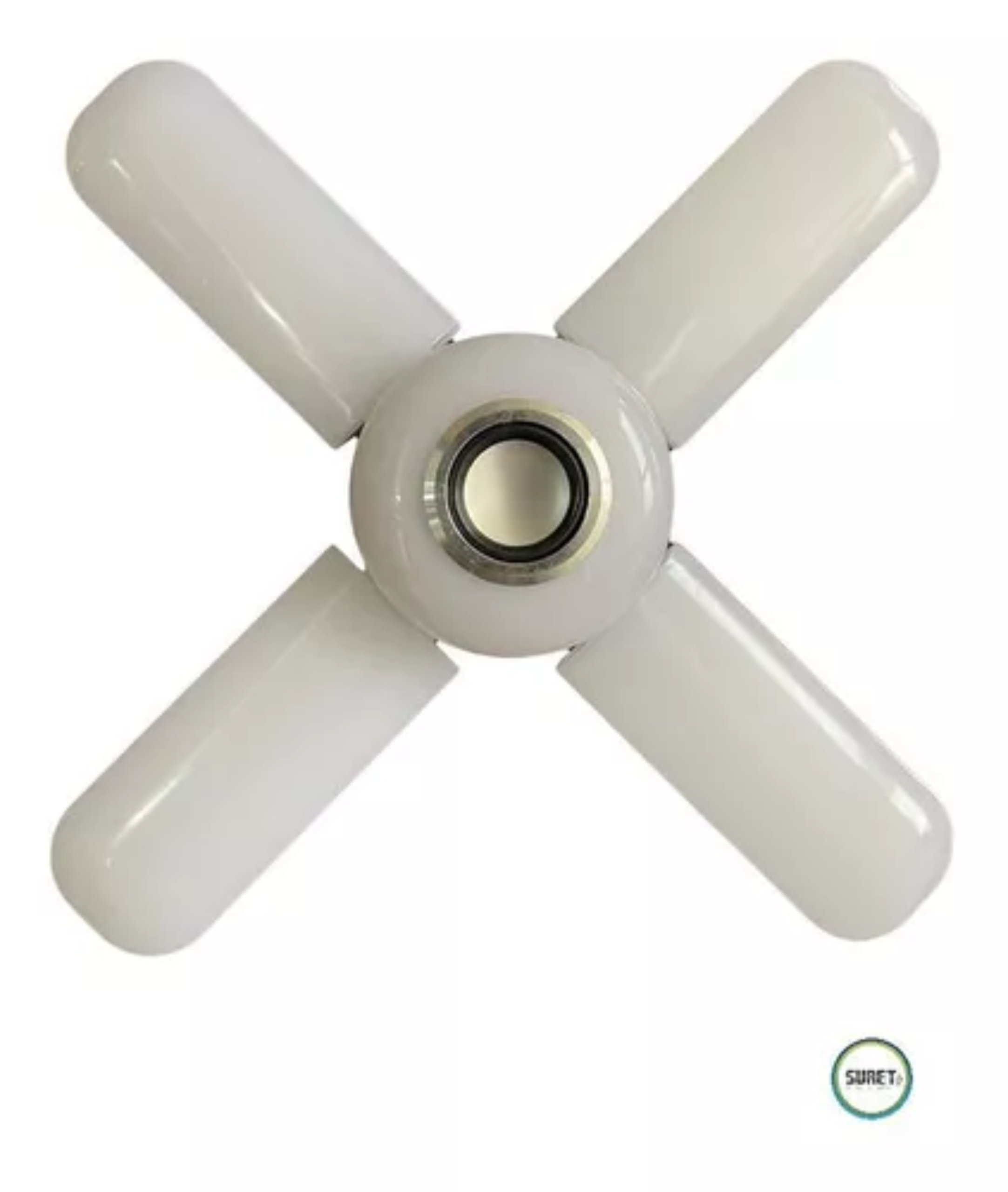 Bombillo Led Rgb 4 Aspas Parlante Blueto