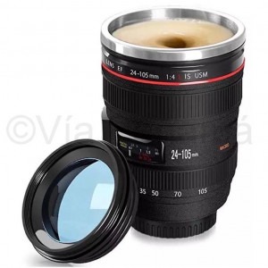 VASO MUG LENTE CAMARA