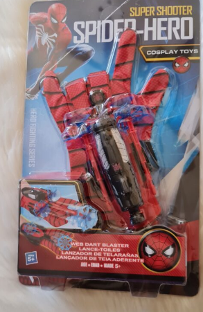 Guante Spiderman Lanza Telaraña