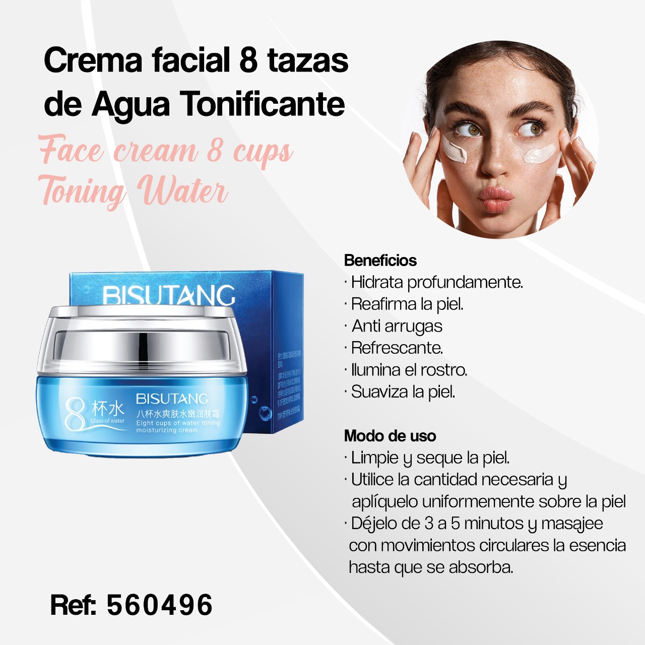 560496-CREMA FACILA 8 TAZAS DE AGUA TONI