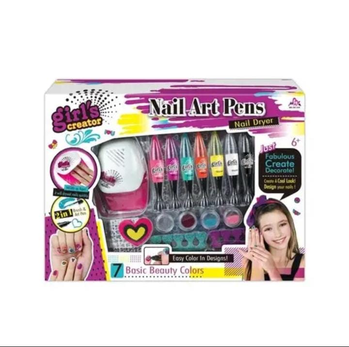 Kit Uñas Decorativo para niñas