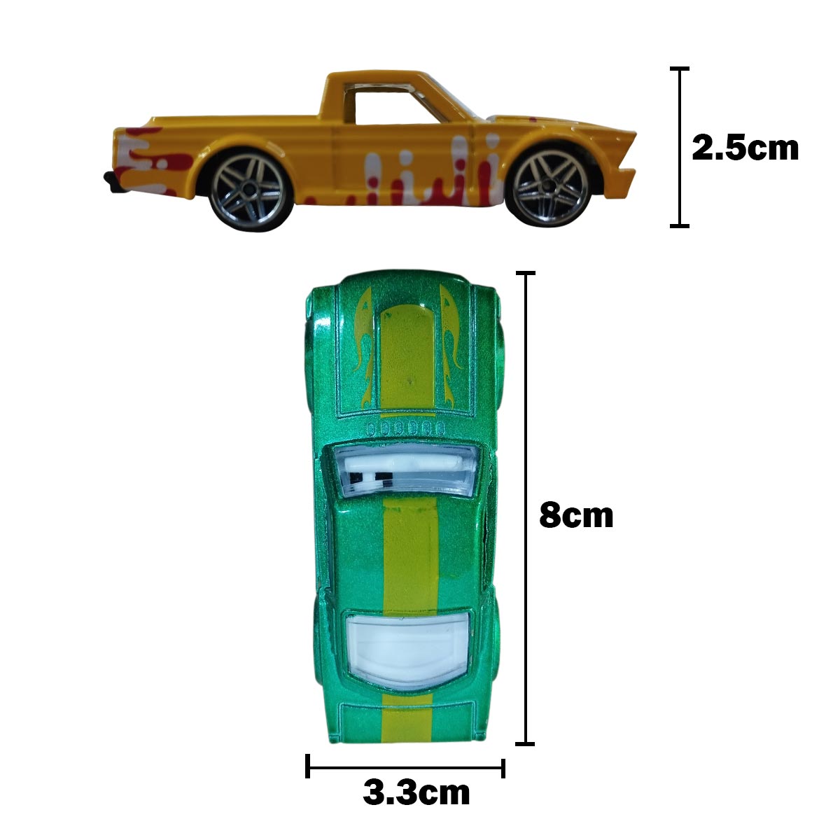 Set x6 Carros de Carreras Veloces 1869-1