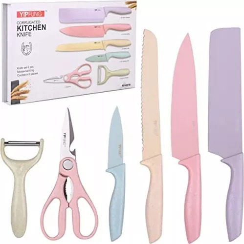 Set De Cuchillos Juego X6