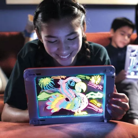 Tablero De Dibujo Con Luz Led Magic Pad