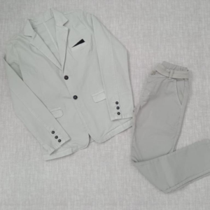 Blazer Azul Celeste / Blazer Gris Arena
