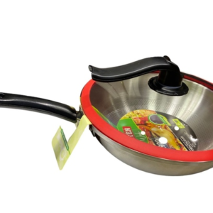 SARTEN WOK GRIS