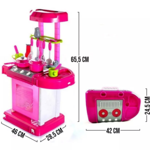 Cocina Infantil Niñas Maletin 008-58