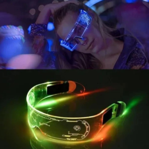 Gafas De Visera Led Futurista