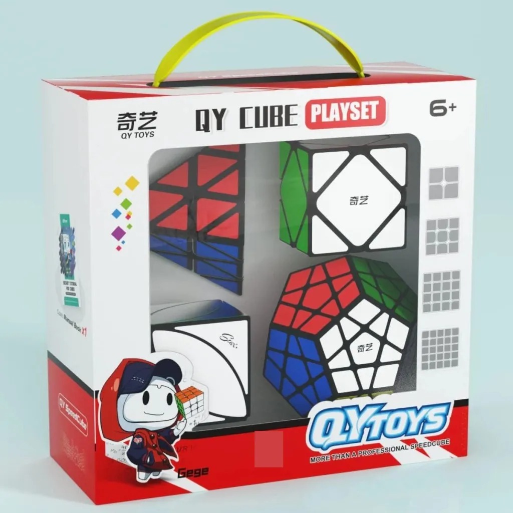 Set Cubo Rubik Engranaje piramide 527