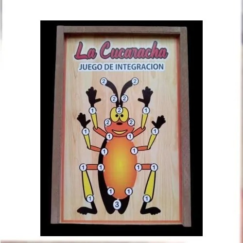 Cucaracha Juego De Mesa Integración