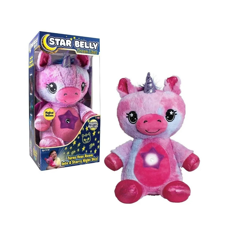 Peluche Luminoso Star Belly Proyector - Imagen 2