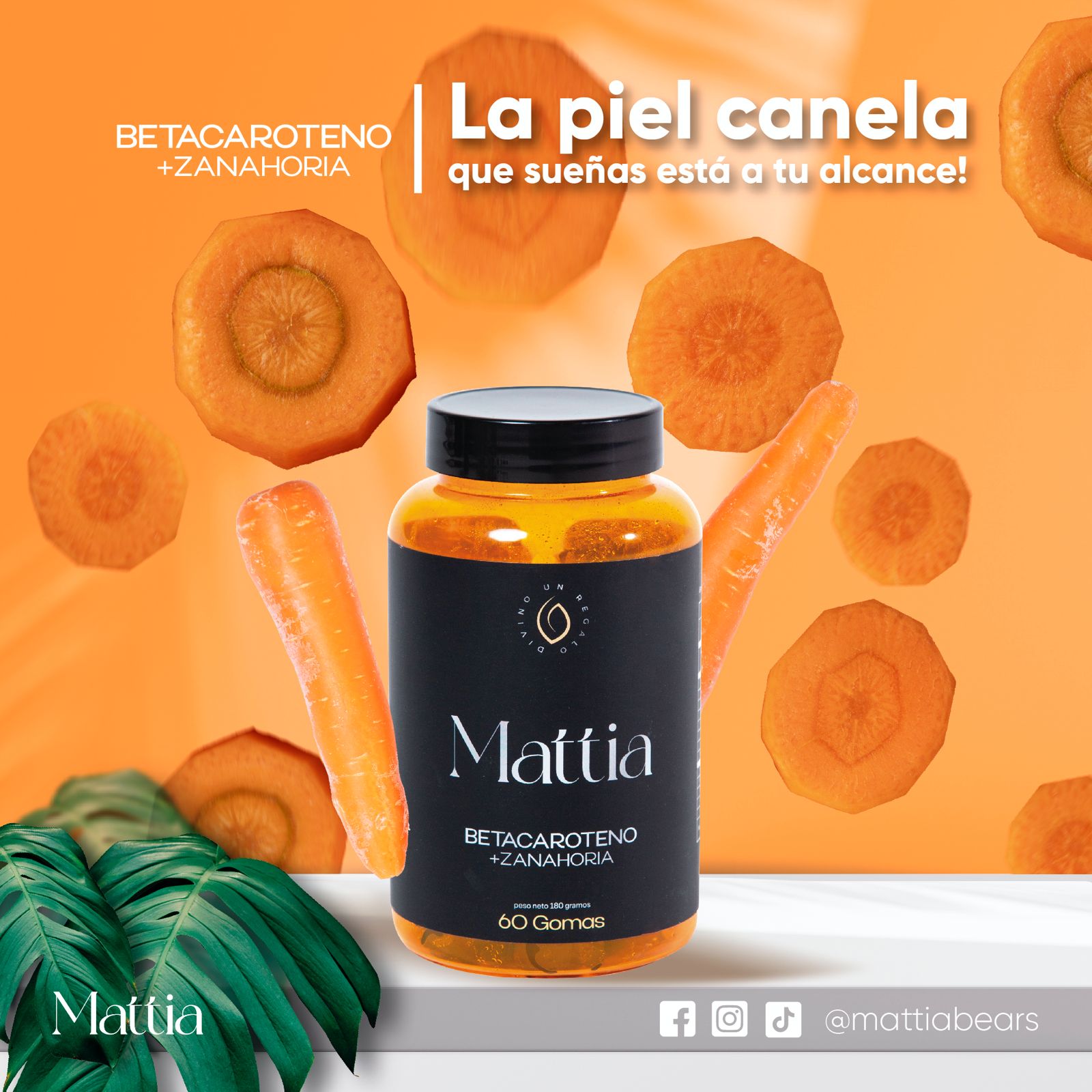 GOMAS BETACAROTENO + ZANAHORIA