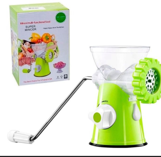 Molino de carne y pollo manual