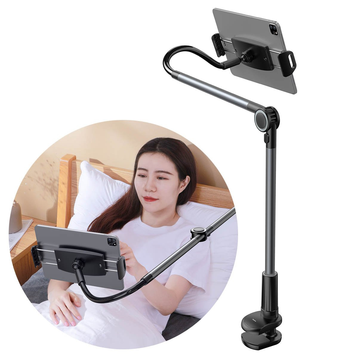 Soporte giratorio Baseu de Cel y tablet