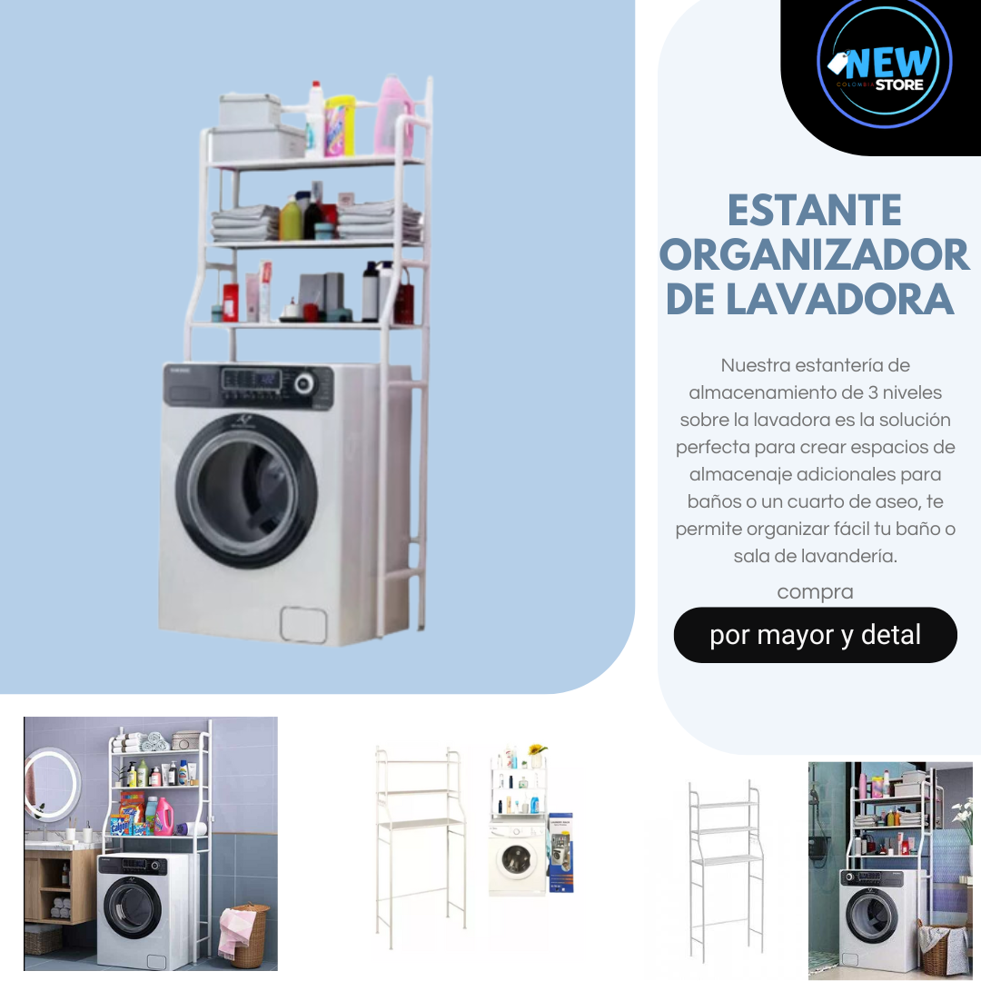 Estante Organizador De Lavadora
