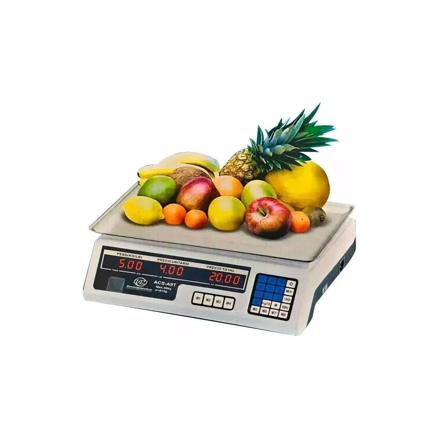 Balanza pesa digital eléctrica de 40KG - Imagen 2