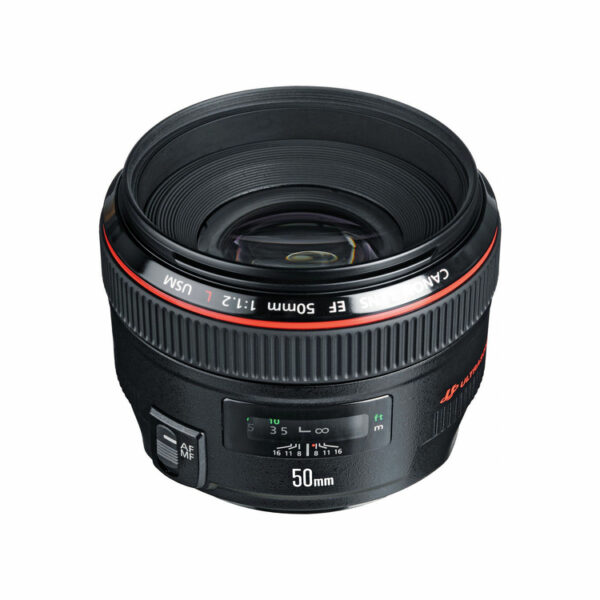 Lente Canon EF 50mm f/1.2L USM