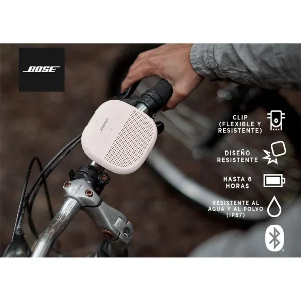Parlante Bluetooth Soundlink Micro Blanco - Imagen 2