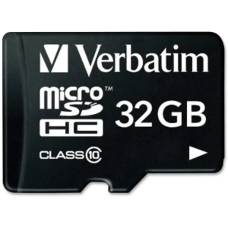 Memoria Micro SD VERBATIM + Adaptador 32GB Class10
