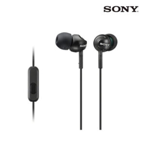 Audífonos SONY Alámbricos In Ear Manos Libres MDR-EX110AP Negro