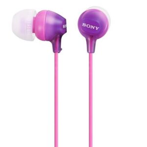 Audífonos SONY Alámbricos In Ear MDR-EX15LP Violeta
