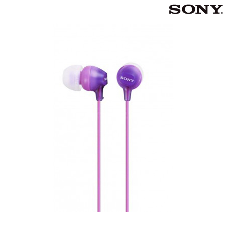 Audífonos SONY Alámbricos In Ear MDR-EX15LP Violeta - Imagen 2