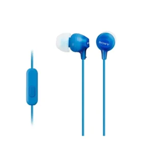 Audífonos SONY Alámbricos In Ear Manos Libres MDR-EX15AP Azul