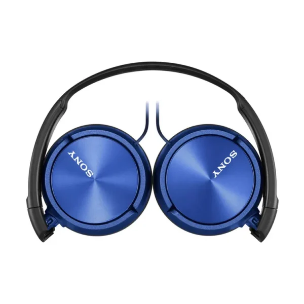 Audífonos de Diadema SONY Alámbricos Over Ear Manos Libres MDR-ZX310 Azul - Imagen 2